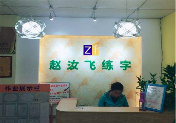 趙汝飛練字