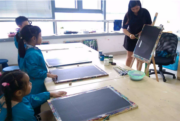 哈哈創意少兒美術加盟